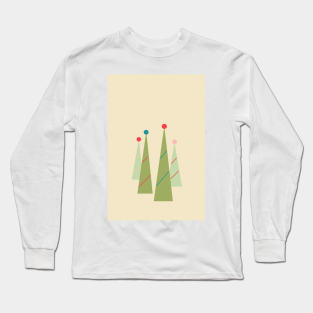 Christmas Trees Long Sleeve T-Shirt